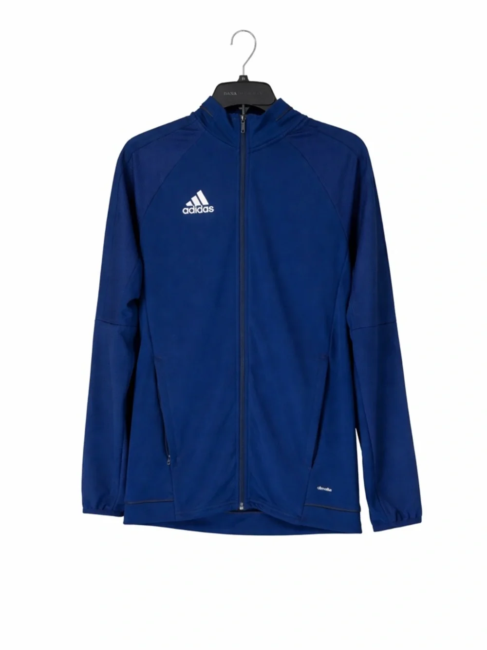 Adidas Men's Tiro 17 Jacket Training Blue White Size Small Full Zip Soccer